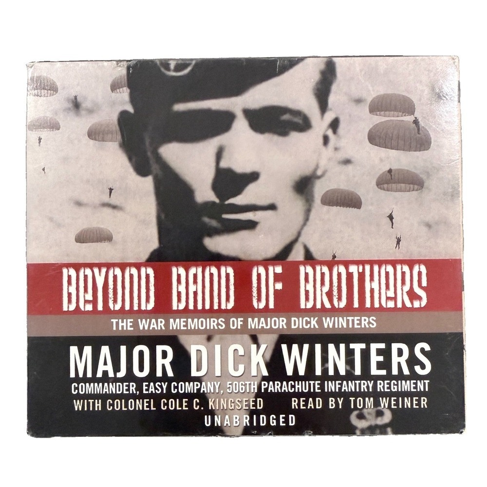 Beyond Band of Brothers Major Dick Winters Audio CD Audiobook Unabridged NEW